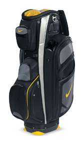 New Nike Performance Cart Golf Bag   BLACK/TOPAZ/SILVER  
