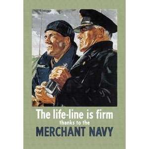   Line is Firm, Thanks to the Merchant Navy 