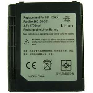   HP iPAQ 6300 Replacement Battery (1700 mAH) Cell Phones & Accessories