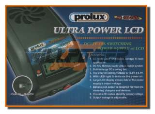   DC12V 10A Switching Power Supply w/ LCD #PX 2147 (RC WillPower)  