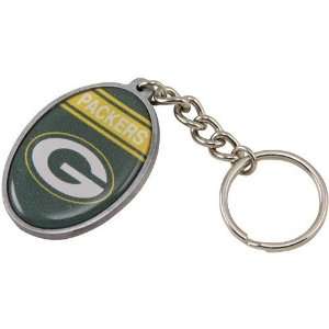  NFL Green Bay Packers Domed Oval Keychain Sports 