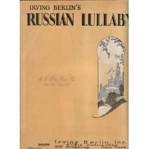   Vintage Sheet Music Irving Berlin, Illustrated ( Cover Art ) Books