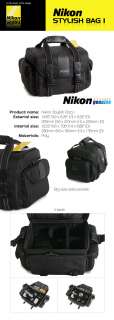 New Genuine Nikon Stylish Shoulder Bag D40 D90 D1 D3  