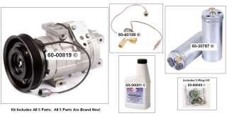 2001   2002 Honda Accord V6 A/C AC compressor *kit*  