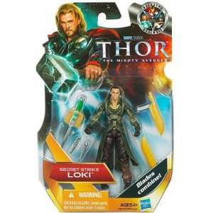  Thor Movie 4 Inch Series 1 Action Figure Secret Strike Loki 