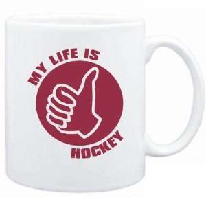  New  My Life Is Hockey  Mug Sports