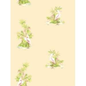    Wallpaper York By the Sea Egret toss AC6144