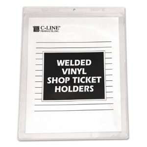  C Line Vinyl Shop Seal Top Load Ticket Holders, 9 x 12 