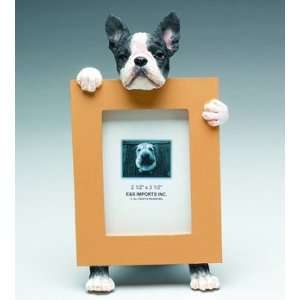 Boston Terrier Dog Picture Frame 