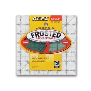  Olfa Frosted Ruler 6.5 X 6.5 Ruler Arts, Crafts 