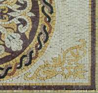 28.5x19.9lovely marble mosaic floor, wall inlay decor  