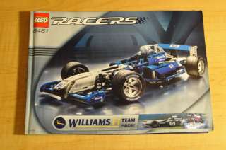 LEGO BMW Williams F1 Team Racer 1:8 Scale Formula 1 Race Car Building 