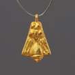 Solid 22K GOLD Bali BEAD Handcrafted Bee Charm 14.80 x 9.15 x 3.20 x 