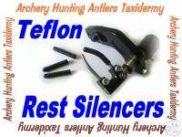 TEFLON ARROW REST SILENCING TUBES Slick Hush Quiet Bow  