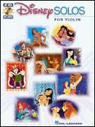 Disney Solos   Violin Play Along Sheet Music Book & CD  
