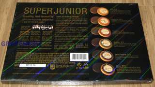 SUPER JUNIOR SuperJunior A CHA GOLD COIN CHOCOLATE SM OFFICIAL NEW 