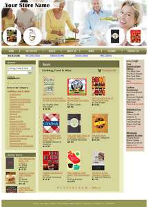 Turnkey Cooke Food Wine Recipe Book  Website sale  