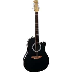   Balladeer Acoustic Electric Guitar (Natural) Musical Instruments