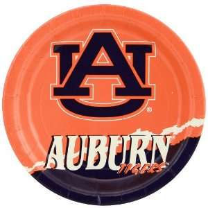  NCAA Auburn Tigers 8 Pack Paper Plates