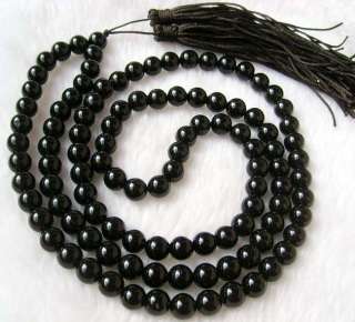 Tibetan Buddhist 108 Agate Prayer Beads Mala Necklace  