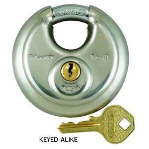   Master Stainless Steel Lock   Keyed Alike Locks 40KA: Home Improvement