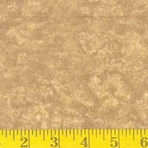  45 Wide A Day in the Park Sponged Brown Fabric By The 