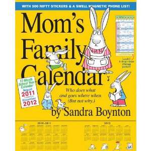  Moms Family 2012 Wall Calendar