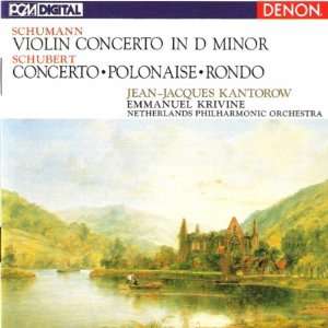  Schumann Violin Concerto in D minor; Schubert Concerto 