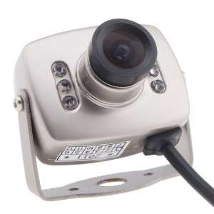   Mini Size Audio Infrared LED Camera CCTV Surveillance Camera: Camera