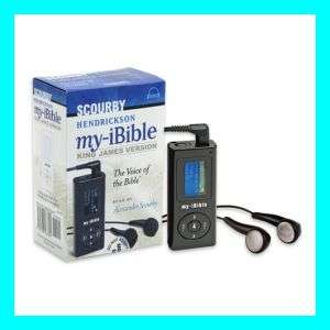 my iBible KJV Audio Bible Player Digital  Alexander Scourby 