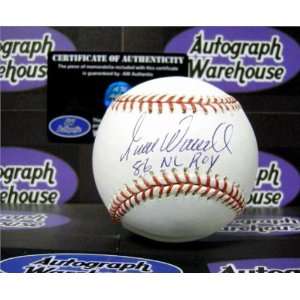  Todd Worrell Autographed Baseball   inscribed 86 NL ROY 