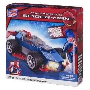  Mega Bloks Spiderman Stealth Speeder: Toys & Games