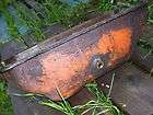 VINTAGE ALLIS CHALMERS WC TRACTOR 5 HOLE PAN SEAT  