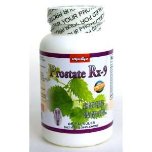 100% Natural Herb of America, Prostate Rx 9 Support with Saw Palmetto 