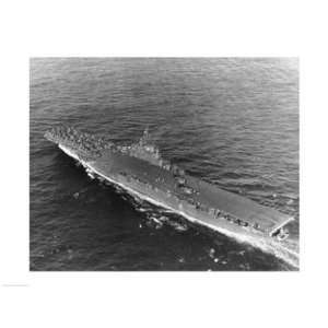   aircraft carrier in the sea, USS Princeton  CV 37 , Gulf of Paria  24