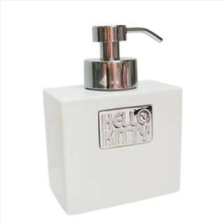 Hello Kitty Pump Dispenser for Liquid Soap White  