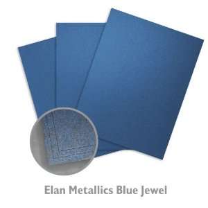  Elan Metallics Blue Jewel Cardstock   50/Package Office 