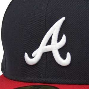 Atlanta Braves Home 59Fifty On Field Cap  Sports 