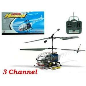    Remote Control Helicopter RC 3 Channel Ready To Fly: Toys & Games