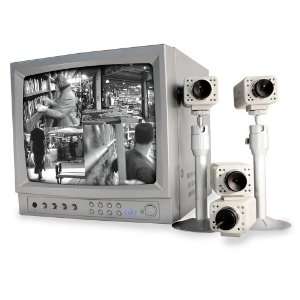  SVAT CVQ1404 Indoor Nightvision Surveillance System w/4 