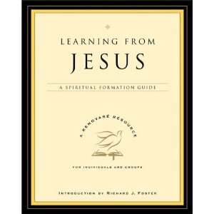    Learning from Jesus A Spiritual Formation Guide  N/A  Books