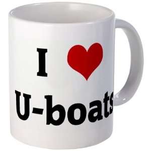  I Love U boats Humor Mug by CafePress: Kitchen & Dining