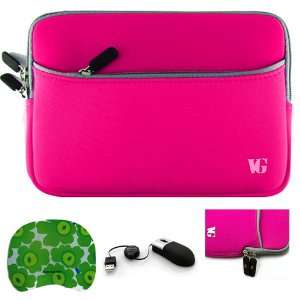  Sleeve Water Resistant Case with Zippered Accessory Pocket for 13 