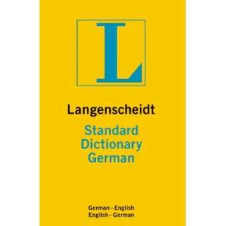   290442 Standard German Dictionary   Index