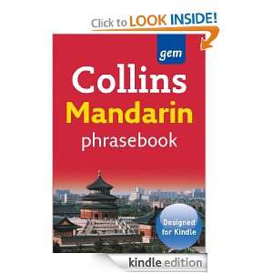 Collins Gem   Collins Mandarin Phrasebook Collins UK  