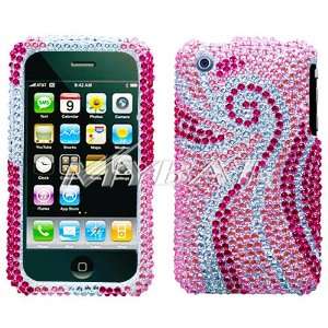  Snap on Case for Apple Iphone 3g, 3gs 3g s (Bling Phoenix 