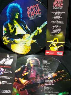 JIMMY PAGE   BURN UP Picture Disc LP   (Led Zeppelin / YardBirds 