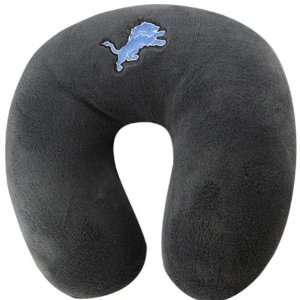   Detroit Lions Youth Gray Neck Support Travel Pillow