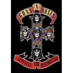  Guns n Roses Appetite for Destruction Album Cover Fabric 