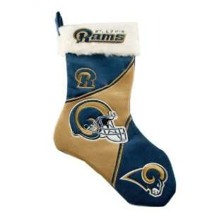 17 Inch NFL Holiday Stocking   St Louis Rams:  Sports 